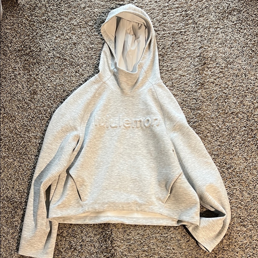 Lululemon Athletica Light Gray Hoodie